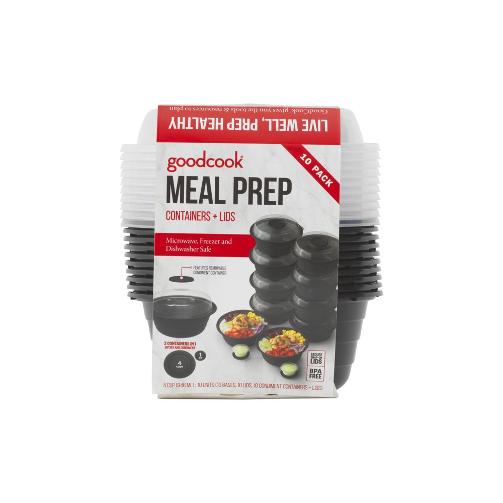 GoodCook Meal Prep Bowl - 10ct