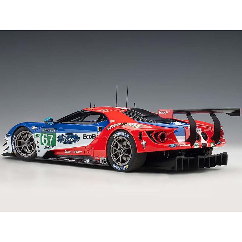 Ford GT #67 Harry Tincknell - Andy Priaulx - Pipo Derani 24H Le Mans (2017) 1/18 Model Car by Autoart, 4 of 5