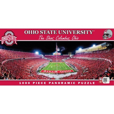MasterPieces NCAA Ohio State Buckeyes 1000 Piece Panoramic Stadium Jigsaw Puzzle (OST1031)