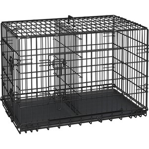 Yaheetech Metal Dog Crate for Small to Medium-Sized Dogs, Black - 1 of 4