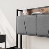 VYNXARIA Full Size Bed Frame with Storage Headboard ¨C Functional Elegance - 3 of 4