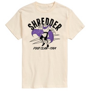 Men's - Teenage Mutant Ninja Turtles - Shredder Foot Clan Short Sleeve Graphic T-Shirt - 1 of 4