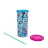 Silver Buffalo Disney Lilo & Stitch Costumes 20-Ounce Carnival Cup With Lid and Straw - 2 of 4