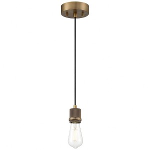 Access Lighting Port Nine Bare Martini 1 - Light Pendant in  Antique Brushed Brass - 1 of 2
