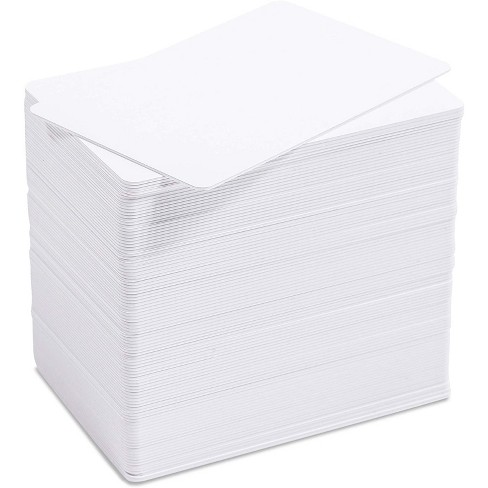 100-count Inkjet Printable Pvc Cards, Diy Name Id Badges (30 Mil, 3.35 X  2.15 Inches) : Target