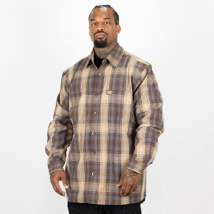 FB County Long Sleeve Checker Flannel Shirt - 1 of 4