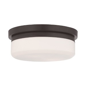Livex Lighting Stratus 2 - Light Flush Mount in  Bronze - 1 of 1
