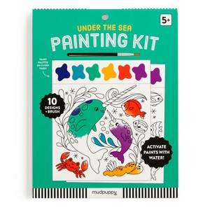 Under the Sea Painting Kit - by  Mudpuppy (Hardcover) - 1 of 1