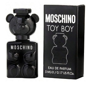 Moschino Toy Boy By Moschino Eau De Parfum EDP - Italian Bergamot, Pink Berries, Sylkolide - 0.17 Oz Mini Men Long Lasting Perfect For Travel - 1 of 4