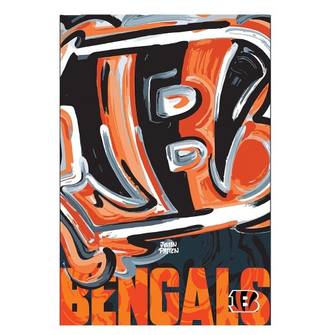 Cincinnati Bengals, Suede Gdn, Justin Patten Logo : Target