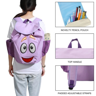 Dora the Explorer Backpack Character 13" Novelty Backpack With Map Pouch — фото 5