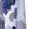 Geometric Quatrefoil Swag Valance Curtains for Windows Cotton Blend Fabric, 56" W x 36" L - 4 of 4