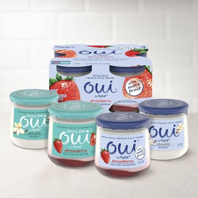 Oui by Yoplait Vanilla Flavored French Style Yogurt - 4ct/5oz Jars_2