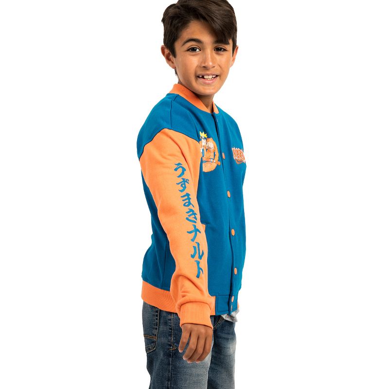 Naruto Blue and Orange Youth Bomber Jacket, 2 of 4