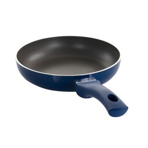 Gibson Home Charmont Nonstick Aluminum Frying Pan in Yale Blue - 1 of 4