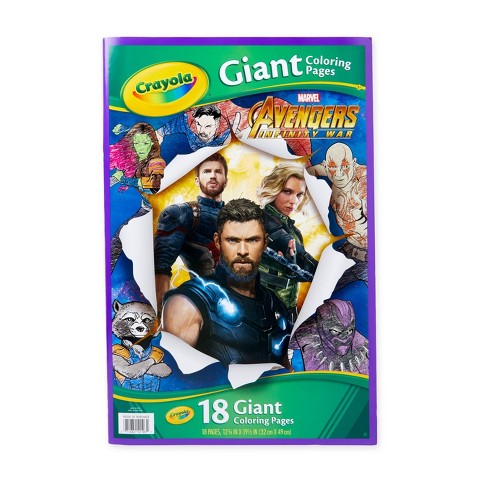 84 Crayola Giant Coloring Pages Avengers Infinity War Images & Pictures In HD