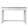 Anybear White Writing Desk with Trellis Styled Legs - 3 of 4