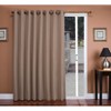 Tacoma Double Black Out Grommet Patio Panel w/Wand - 2 of 3
