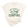 Simply Sage Market Life Is Better When You're Camping Garment Dyed Tee - 2 of 4