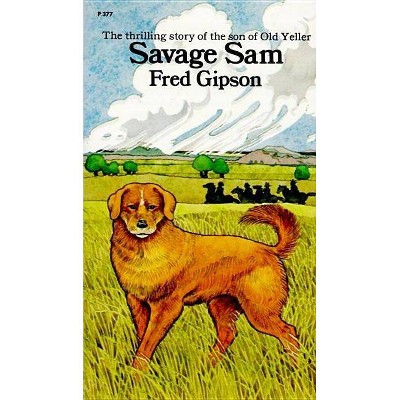 Savage Sam - by  Fred Gipson (Paperback)