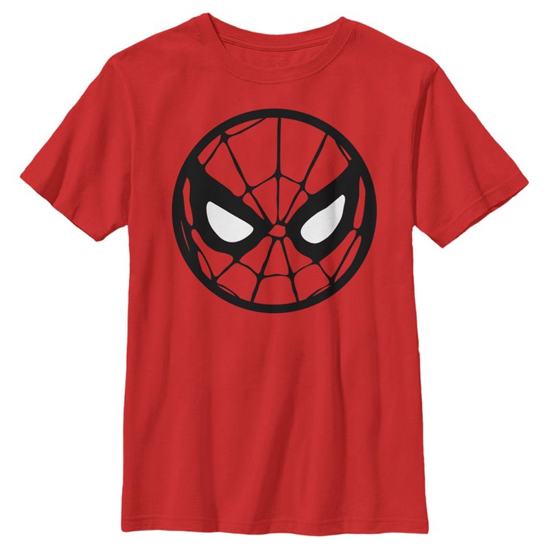 Boy's Marvel Spider-Man Large Icon T-Shirt, 1 of 5