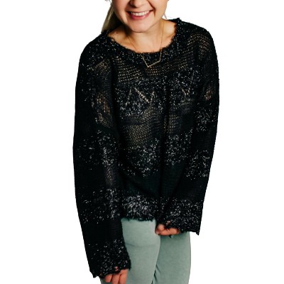 Women's Woven Sweater - POL