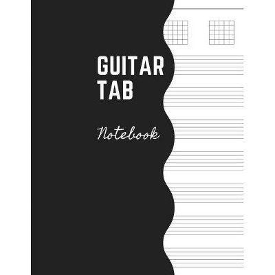 Guitar Tab Notebook - by  Adil Daisy (Paperback)