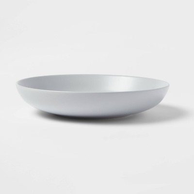 30oz Stoneware Acton Dinner Bowl Gray - Threshold™