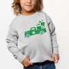 The Juniper Shop Shamrock Truck Toddler Graphic Sweatshirt - 2 of 3