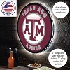 Evergreen Ultra-Thin Edgelight LED Wall Decor, Round, Texas A&M University- 23 x 23 Inches Made In USA - 2 of 4
