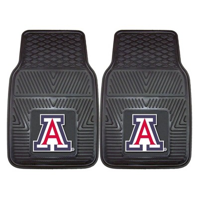 NCAA Arizona Wildcats Vinyl Car Mat Set - 2pc