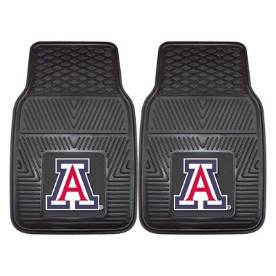 NCAA Arizona Wildcats Vinyl Car Mat Set - 2pc