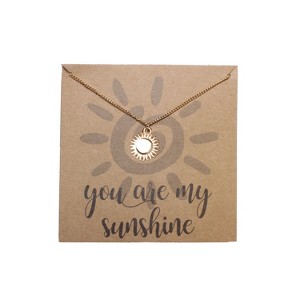 Beachcombers Sun Necklace - 1 of 2