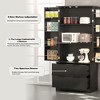 Storage Cabinets, 71" Kitchen Pantry Cabinet with 8 Hanging Shelves and 2 Large Drawer, Freestanding Tall Cupboard for Living Room - 4 of 4