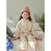 MyKids-USA Baby Girl High Neck Jacquard Thick Warm Two Pieces Sets - 2 of 4