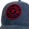 University Of Mississippi Vintage Trucker Hat Vintage Cotton Till Trucker Cap With Campus Lab Branding Deep Navy OS - 4 of 4