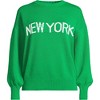 Lands' End Women's Drifter Jersey Crewneck Sweater - 3 of 4