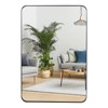 GlasFlength Decorative Wall Mirrors Rectangular Wall Mirror, Vanity Mirrors, Wall Decoration For Bathroom, Living Room, Black, 36"*24"*1.2" - 4 of 4