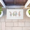 Stupell Industries Minimal Happy Easter Bunnies Printed Outdoor Door Mat, design by Leah Straatsma, 18"x30" - 4 of 4