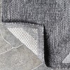 Modern Geometric Diamond Lattice Indoor Outdoor Area Rug by Blue Nile Mills - 4 of 4
