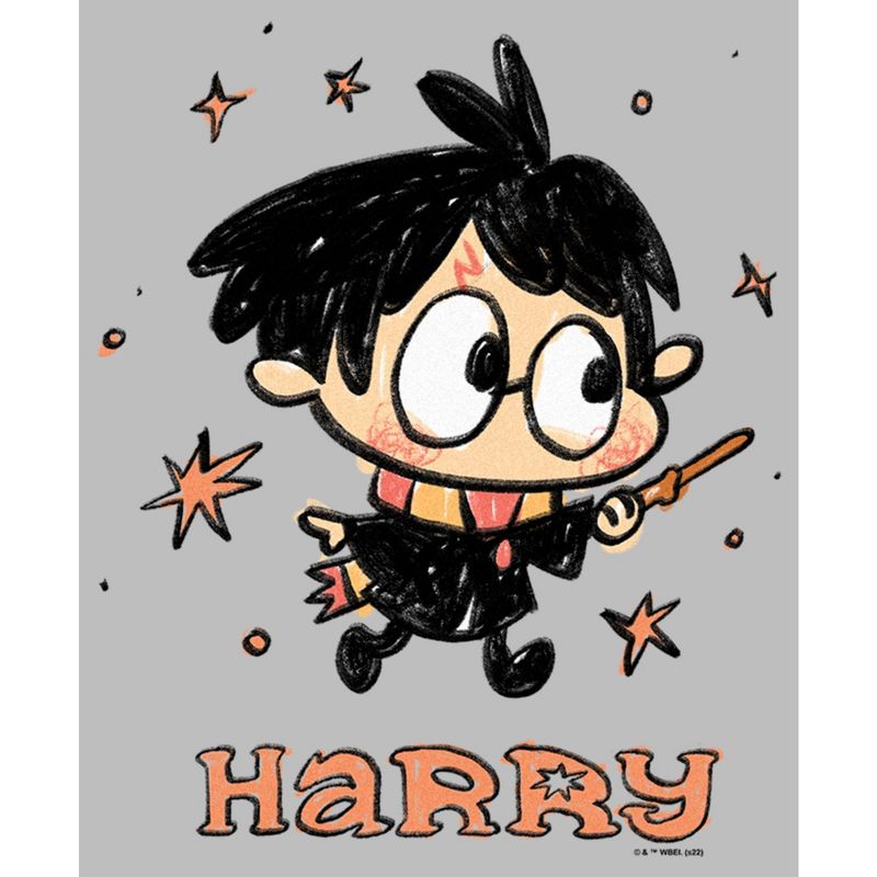 Men's Harry Potter Starry Cartoon Harry T-Shirt, 2 of 6