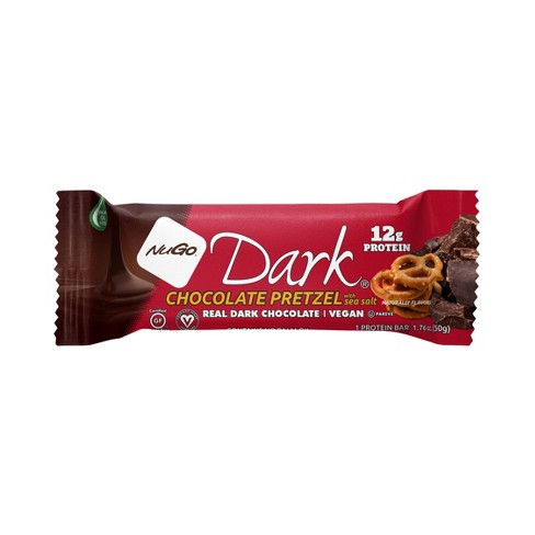 Nugo Dark Chocolate Pretzel with Sea Salt Gluten Free Granola Bar - image 1 of 4