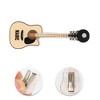 Unique Bargains Women's Elegant Guitar Hair Clips 2.32"x0.83"x0.39" Khaki 1 Pc - 3 of 3