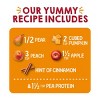 HappyTot Fiber & Protein Organic Pears Apples Peaches Pumpkin with Cinnamon Baby Food Pouch - 4oz - 3 of 4