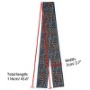 Allegra K Women's Leopard Ribbon Long Narrow Skinny Scarf Hairband Waistband Belt Bag Handle Accessory - 3 of 4