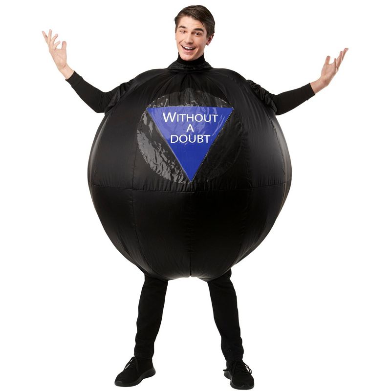 Rubies Mattel Games: Inflatable Magic 8 Ball Adult Costume, 1 of 6