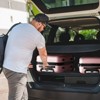 Karl Home Luggage Set of 3, ABS PC Hardside Suitcase Sets with TSA Lock 4 Spinner Wheels Pink - 3 of 4
