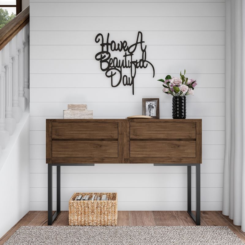 Hasting Home Metal Word Art Wall Decor, 4 of 9