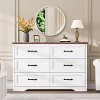 Modern Dresser Cabinet with Metal Handle and Anti-Collapse Safety Design, 47.2" Dresser Cabinet for Bedroom Entryway, Living Room - 3 of 4