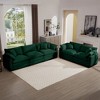 2-Piece Corduroy Upholstered Living Room Sofa Set with 2-Seater Sofa and 3-Seater Sofa - 3 of 4